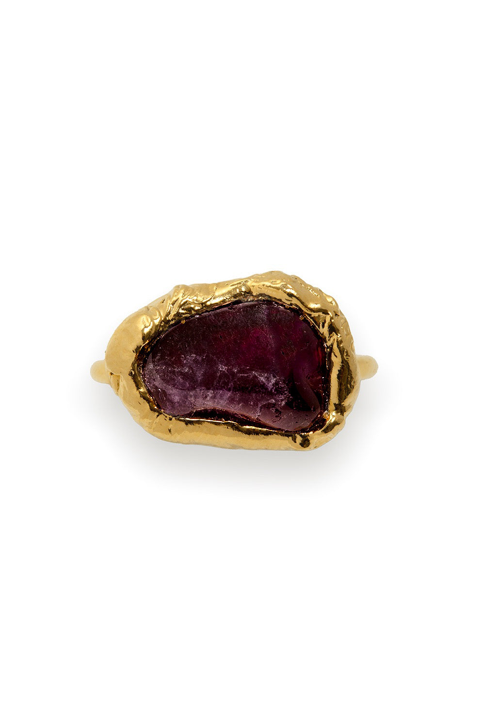 Crystal Aura Ring in Gold