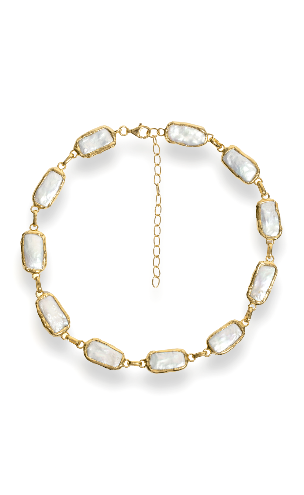 Mermaid Pearl Necklace in Gold - Tea & Tequila