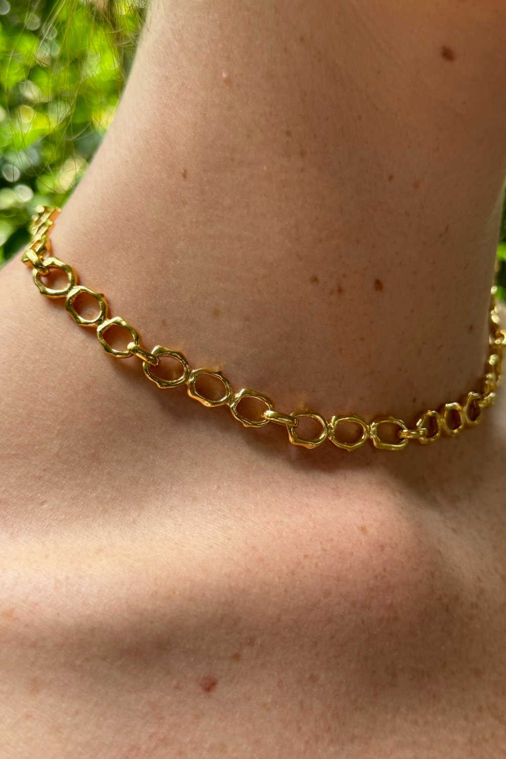 Pulpo Charm Chain in Gold - Tea & Tequila