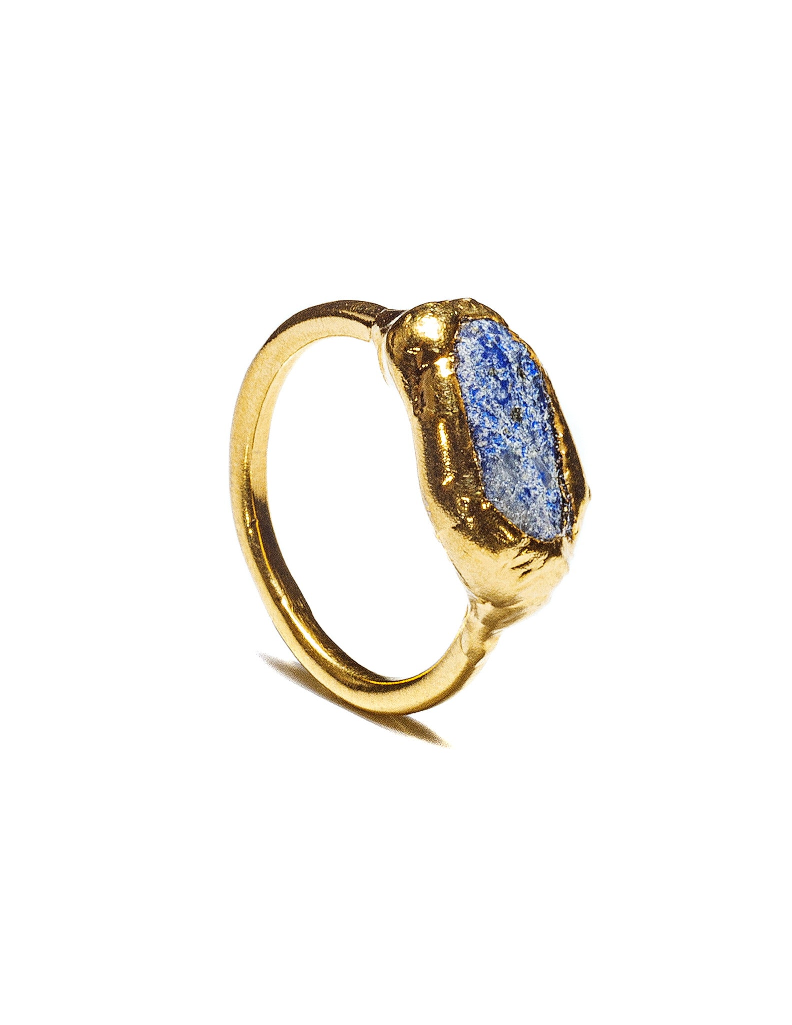 Crystal Aura Ring in Gold - Tea & Tequila