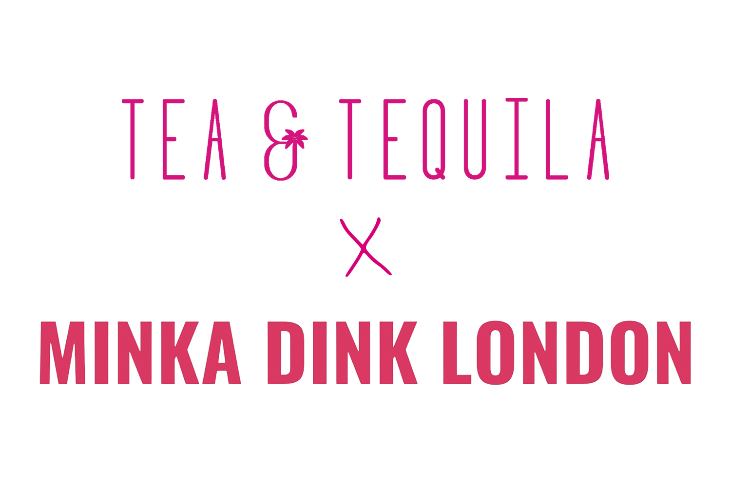 Tea and Tequila X Minka Dink Pearl Star Hoops - Tea & Tequila