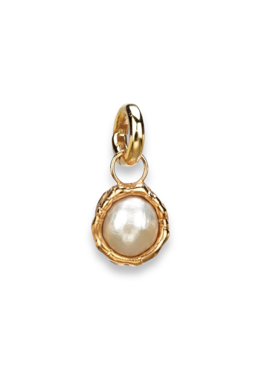 Pearl Charm in Gold - Tea & Tequila