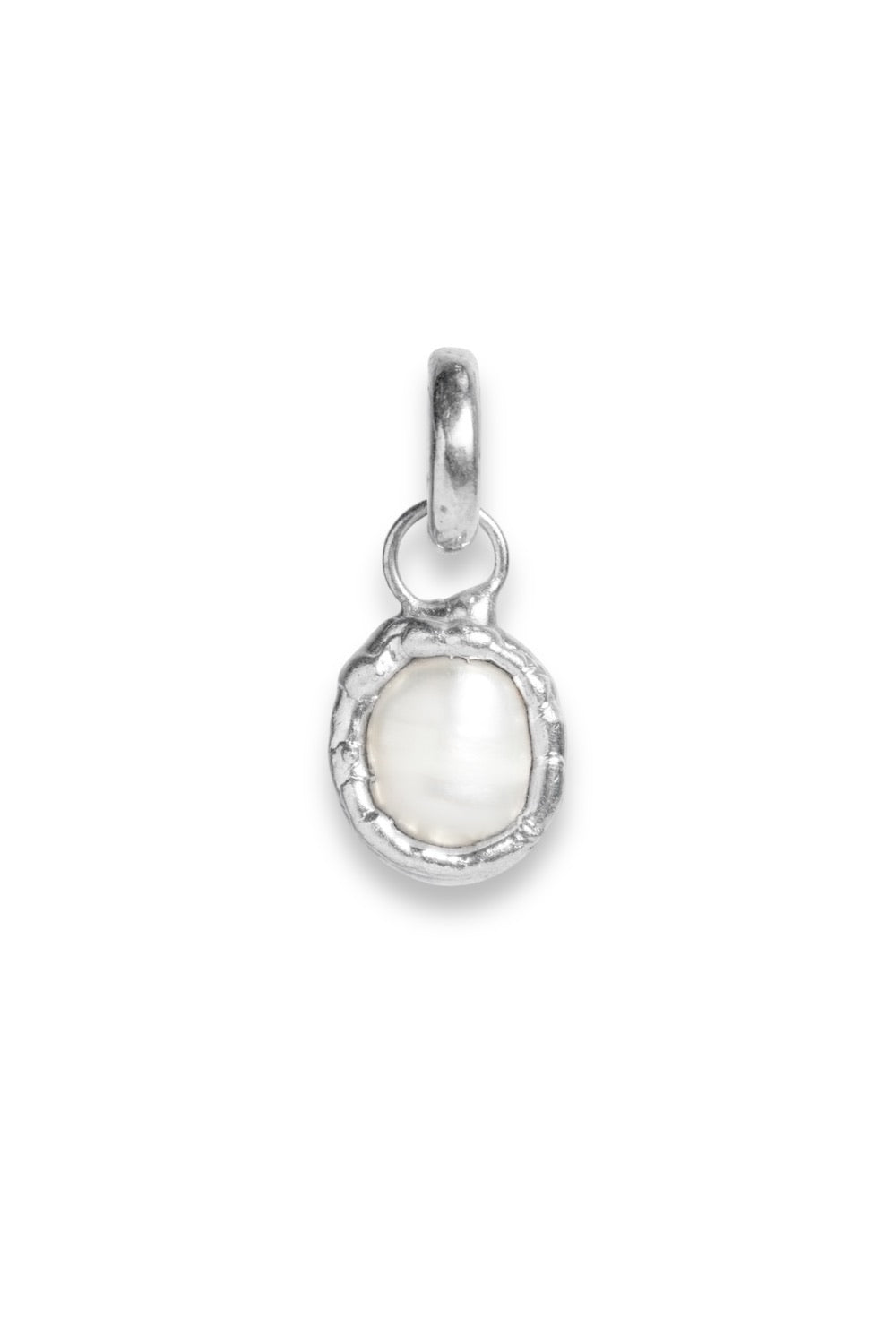 Pearl Charm in Silver - Tea & Tequila