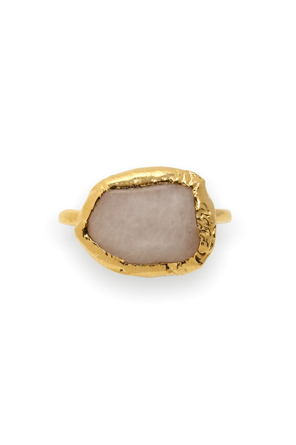 Crystal Aura Ring in Gold