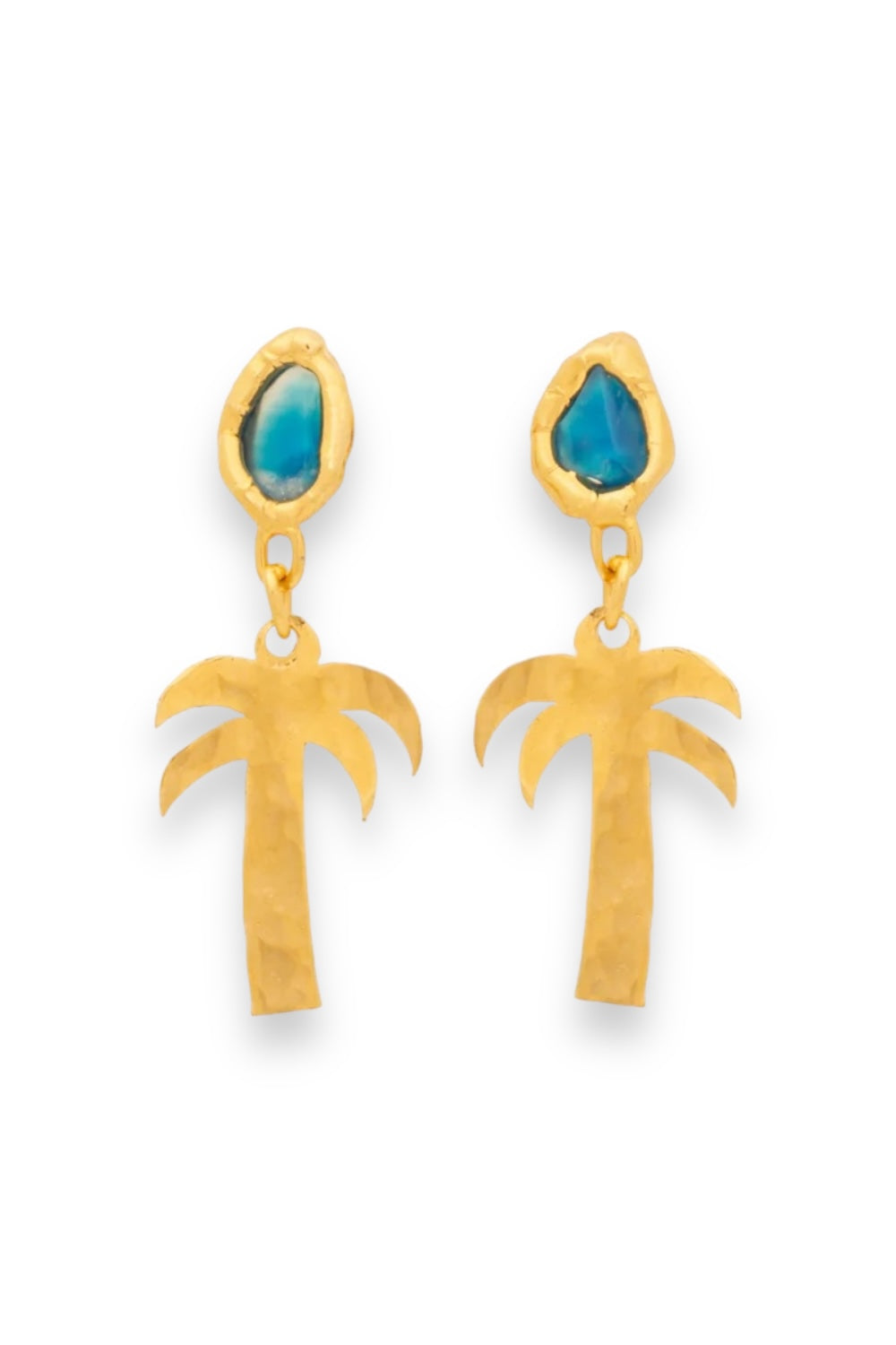 Palm Tree Earrings - Tea & Tequila