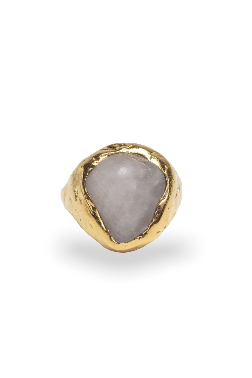 Large Gemstone Ring in Gold - Tea & Tequila