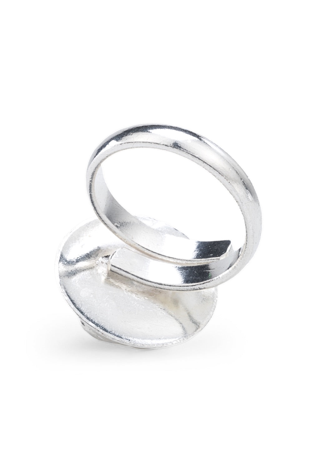 Crystal Planet Ring in Silver - Tea & Tequila