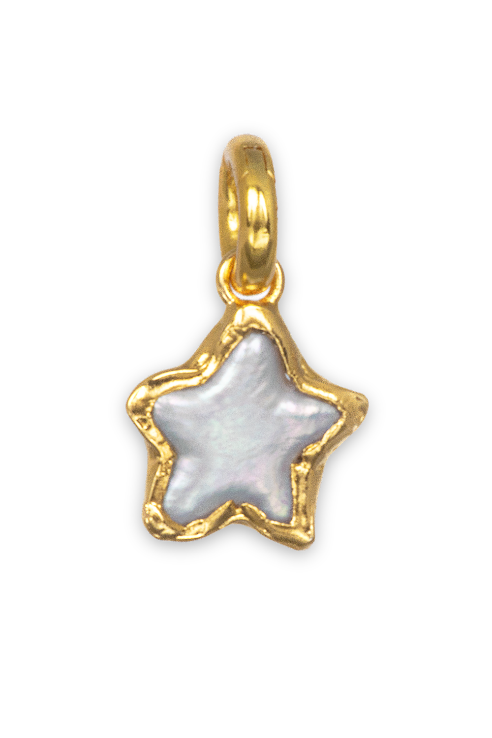 Pearl Star Charm in Gold - Tea & Tequila