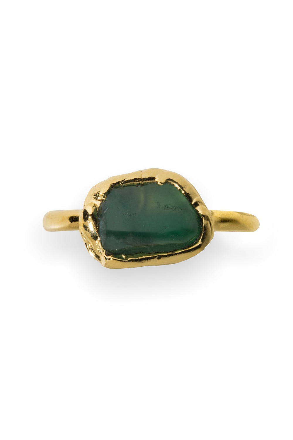 Crystal Aura Ring in Gold - Tea & Tequila