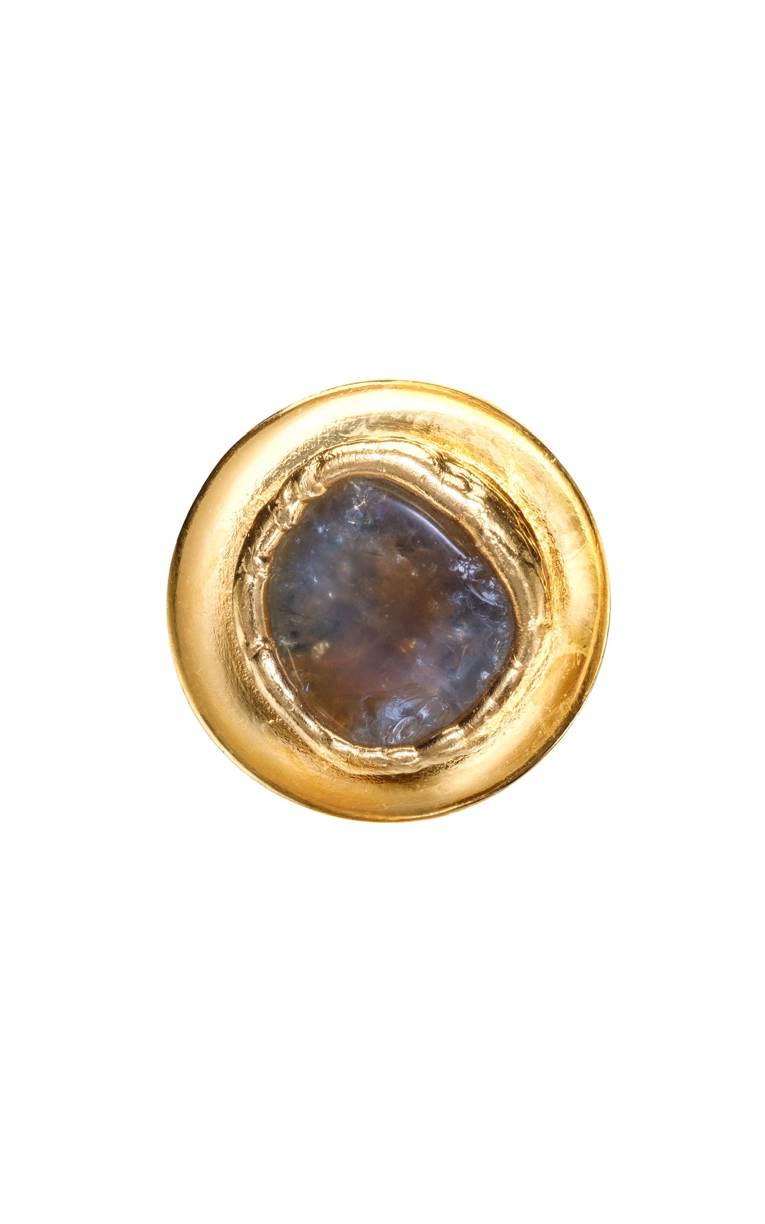 Crystal Planet Ring in Gold - Tea & Tequila